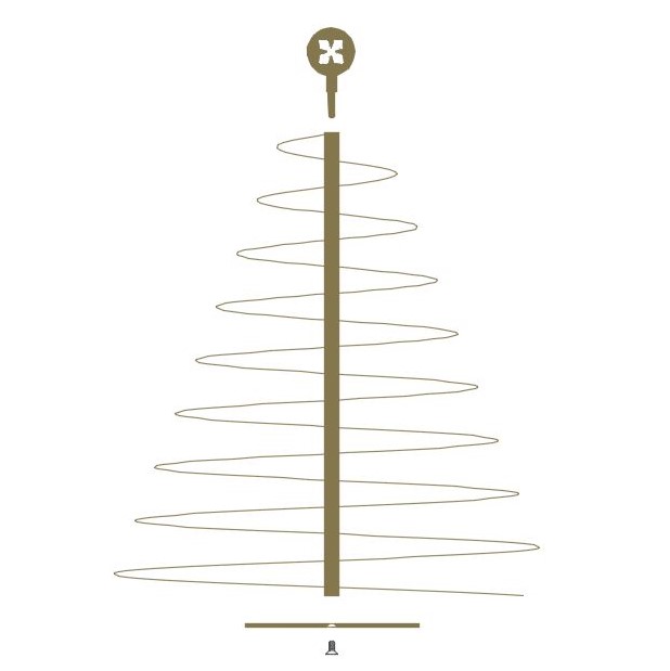 Ein 2x4 Spiralbaum, Spiral-Weihnachtsbaum,  Holz-Spiral-Weihnachtsbaum-Pläne, DIY-Spiral-Weihnachtsbaum, One Board  Spiralbaum, Bauplan -  Österreich